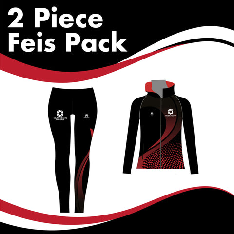 Celtic Hearts 2 GARMENT IRISH DANCE PACK