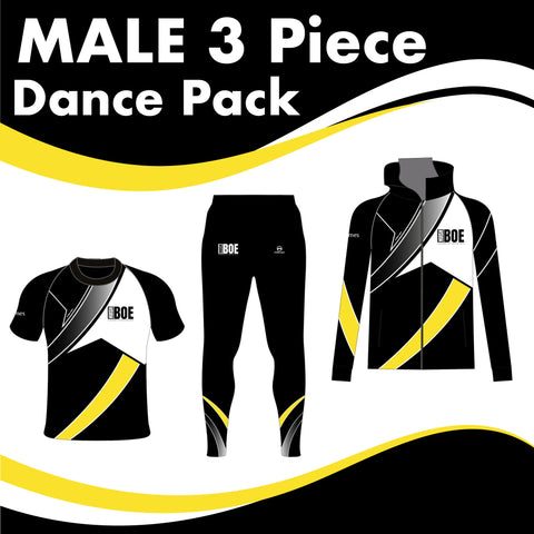 HUISH BOE Academy Male 3 GARMENT DANCE PACK