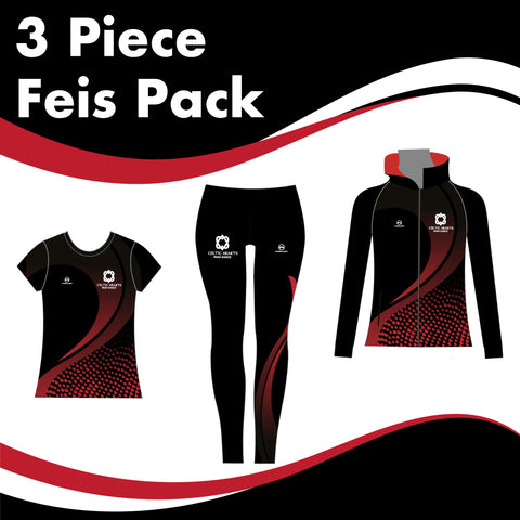 Celtic Hearts 3 GARMENT IRISH DANCE PACK