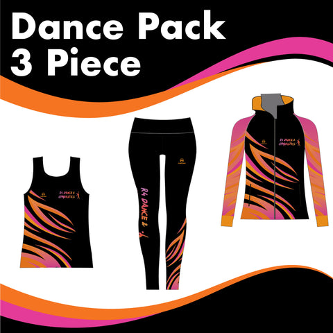 R4 Dance & Gymnastics 3 GARMENT DANCE PACK