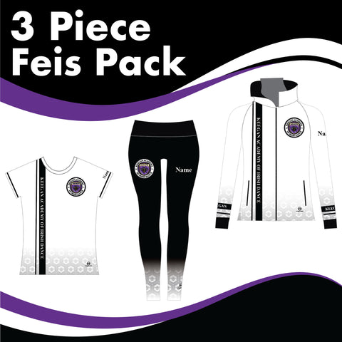 Keegan Academy 3 GARMENT IRISH DANCE PACK