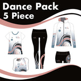 KK Dance Studios LADIES 5 GARMENT ULTIMATE DANCE PACK