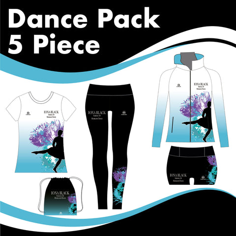 Iona Black School 5 GARMENT ULTIMATE DANCE PACK