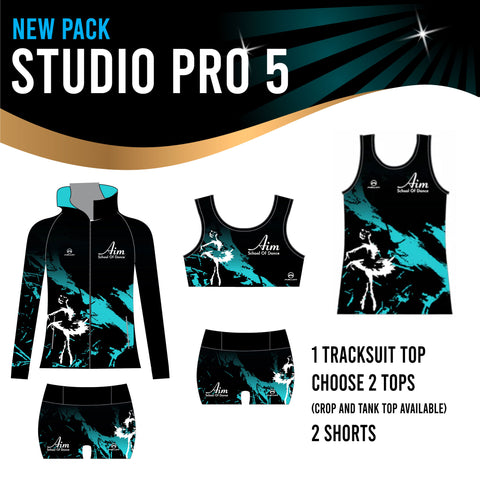 NEW AIM School STUDIO PRO 5 Pack