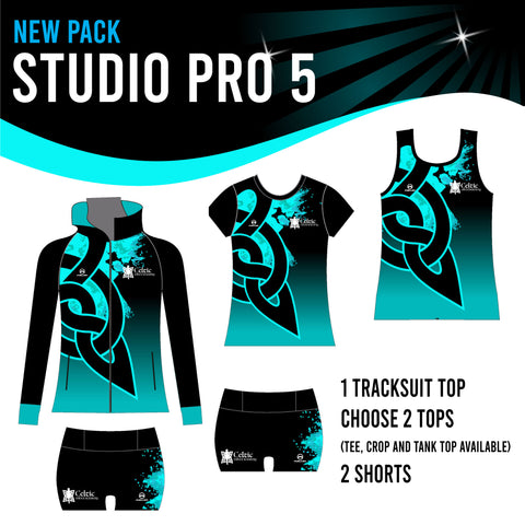 NEW Celtic Dance Academy STUDIO PRO 5 Pack