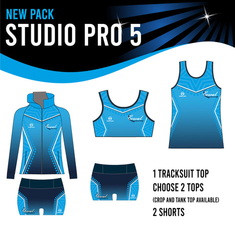 NEW Cowal Dance and Fitness STUDIO PRO 5 Pack