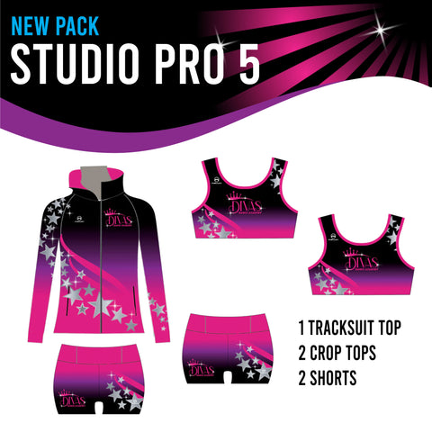 NEW Divas Dance STUDIO PRO 5 Pack