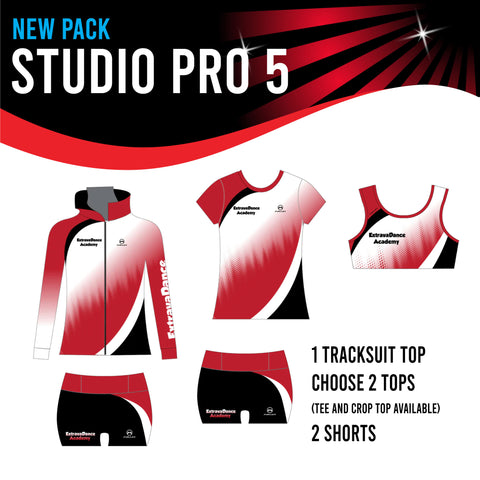 NEW ExtravaDance Academy STUDIO PRO 5 Pack