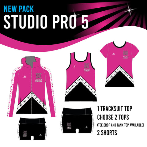 NEW Jordan Academy STUDIO PRO 5 Pack