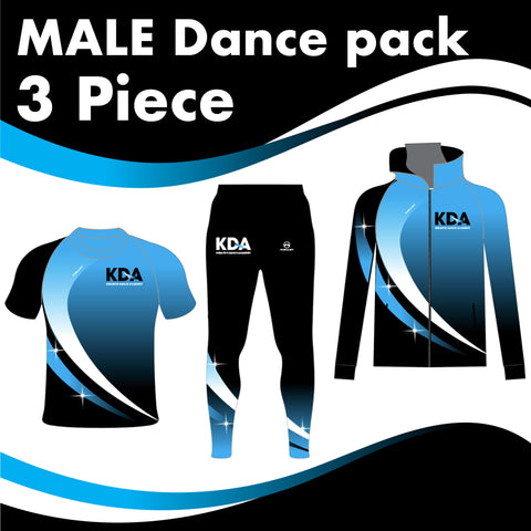 Kreative Dance MALE 3 GARMENT DANCE PACK SP