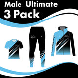 Zero Gravity MALE 3 GARMENT PACK