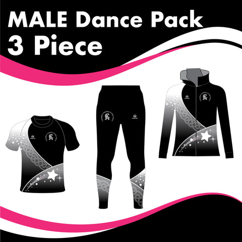 Carragher Academy Male 3 GARMENT DANCE PACK