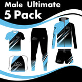 Zero Gravity Male 5 GARMENT ULTIMATE DANCE PACK