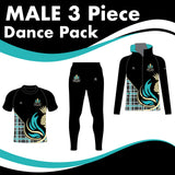 Kirsty Bain School MALE 3 GARMENT DANCE PACK