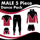 O'Malley School Male 5 GARMENT ULTIMATE DANCE PACK