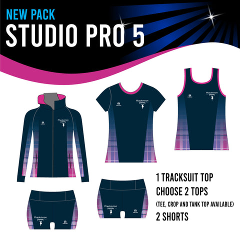 NEW Mackinnon Dancers STUDIO PRO 5 Pack