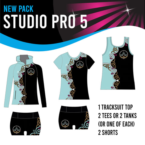 NEW Anna McCann School STUDIO PRO 5 Pack