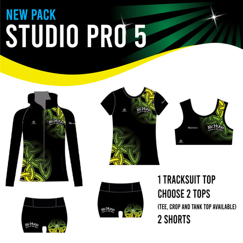 NEW McHugh School STUDIO PRO 5 Pack