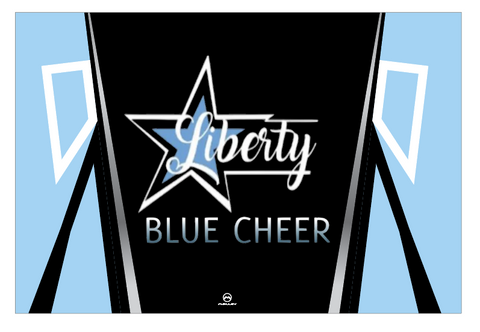 Liberty Blue Cheer Banner