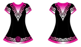 Kelley O'Boyle  Short Sleeve Dance Dress