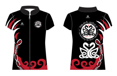 Niamh White Zip Jig top