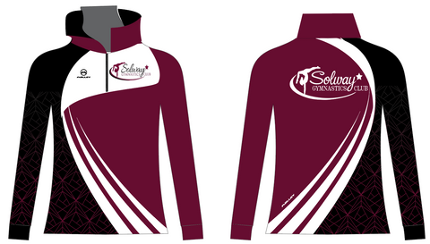 Solway Gymnastics Half Zip Tracksuit top