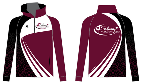 Solway Gymnastics Male Half Zip Tracksuit top