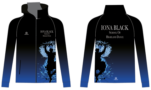 Iona Black School  Male Tracksuit top