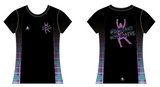 Highland with Claire T-shirt - Black Option