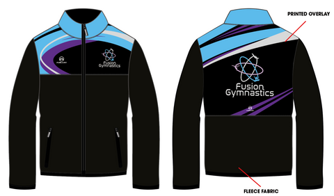 Fusion Gymnastics UNISEX Fleece Jacket