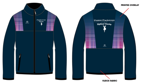 Mackinnon Dancers UNISEX Fleece Jacket
