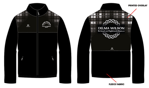NEW Delma Wilson  UNISEX Fleece Jacket