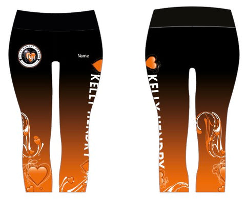 Kelly Hendry 3/4 length Capri leggings