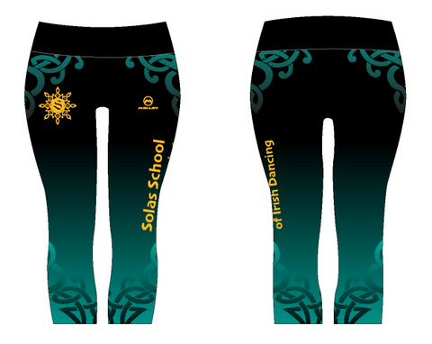 Solas School 3/4 Length Capri leggings