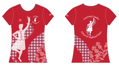 Courtney Cowden School T-shirt