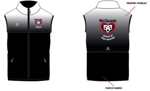 NEW McQuade School UNISEX Gilet