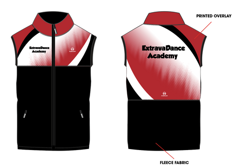 NEW ExtravaDance Academy UNISEX Gilet