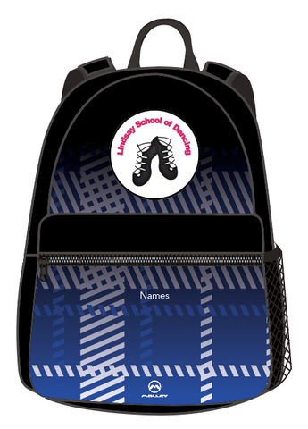 Lindsay School Backpack - Boys design [25% OFF WAS £39.90 NOW £29.90]
