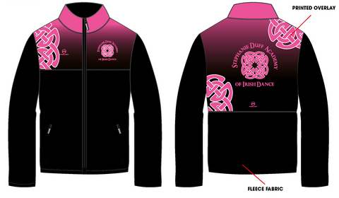 NEW Stephanie Duff Academy UNISEX Fleece Jacket - Ladies design