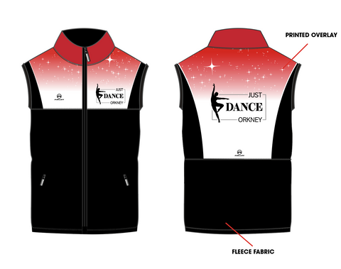 NEW Just Dance UNISEX Gilet