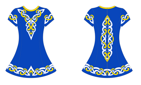 Groogan O'Doherty School Short Sleeve Dance Dress