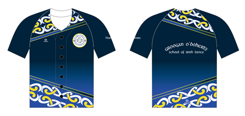 Groogan O'Doherty School UNISEX Baseball top - LADIES Design