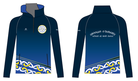 Groogan O'Doherty School Male Half Zip Tracksuit top