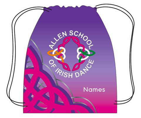 Allen School of Irish Dance Gym sac