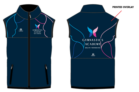 NEW Gymnastics Academy (G.A.S.Y) UNISEX Gilet
