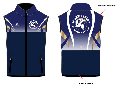 NEW North Leeds UNISEX Gilet
