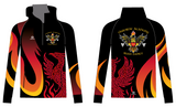 Osborne Academy Male Half Zip Tracksuit top