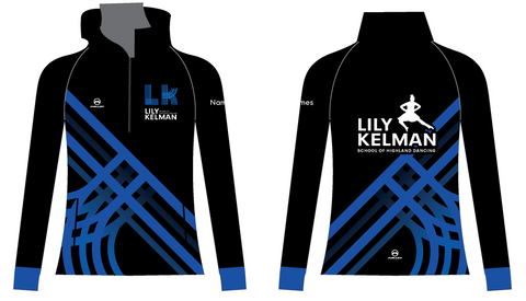 Lily Kelman School Half Zip Tracksuit top