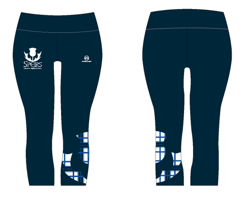 Speirs School 3/4 Length Capri leggings