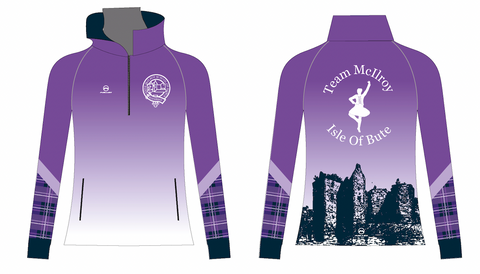 Anne McIlroy School Half Zip Tracksuit top